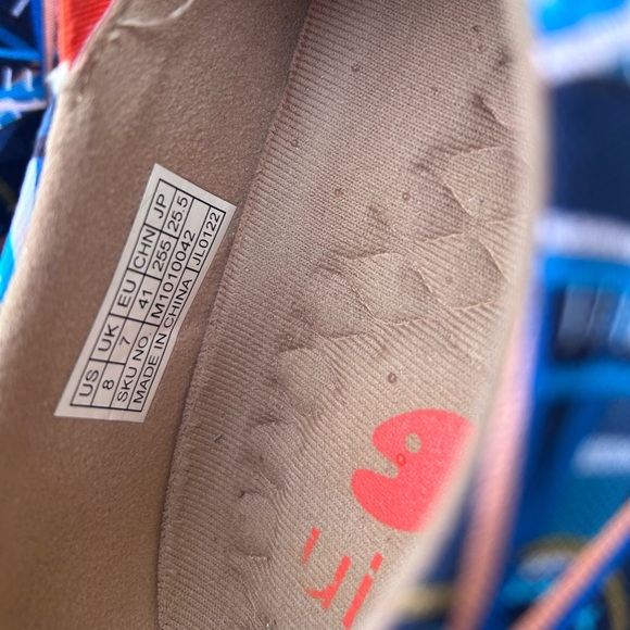 UIN Slip-On Canvas Shoes Men’s Size 8 Women’s 9.5 Compass Design Toledo Map Sole - Picture 15 of 17